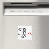 Aimant LOL Laugh Out Loud Rage Face Meme (In Situ (Lave-vaisselle))