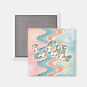 Aimant lol ~ ondes légères (Recto/Verso)