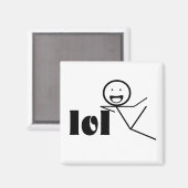 Aimant lol stick man (Recto/Verso)