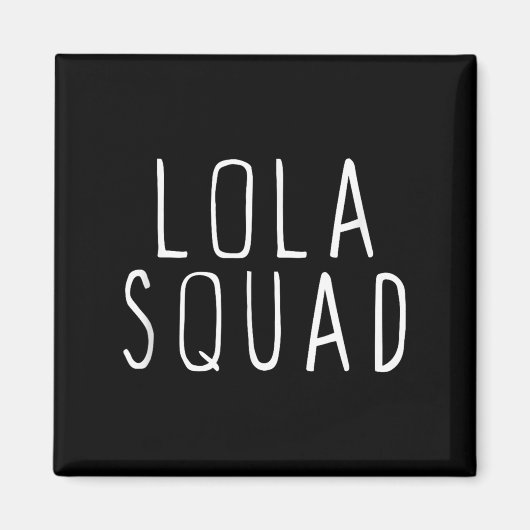 Aimant Lola Squad Mignonne Drôle  (Devant)