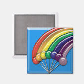 Aimant Lollipops et Rainbows (Recto/Verso)