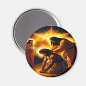 Aimant L'onction de l'art chrétien (Recto/Verso)