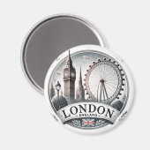 Aimant Londres (Recto/Verso)