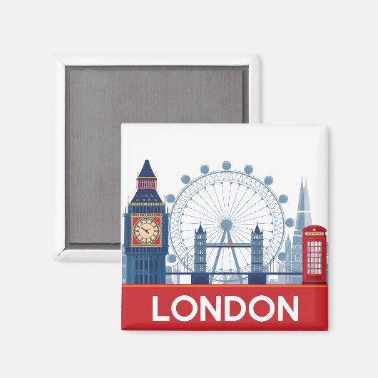 Aimant Londres (Recto/Verso)