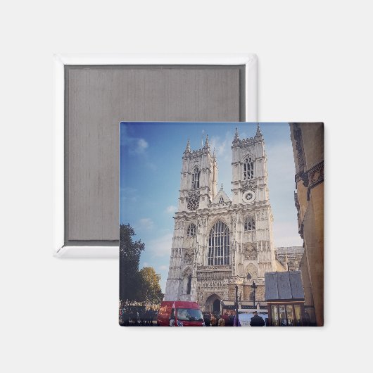Aimant Londres - Abbaye de Westminster (Recto/Verso)