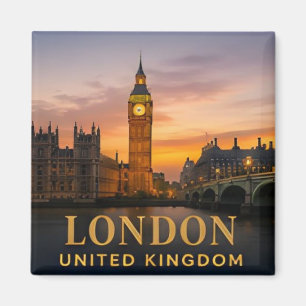 Aimant Londres Angleterre Ville Iconique Destination Voya