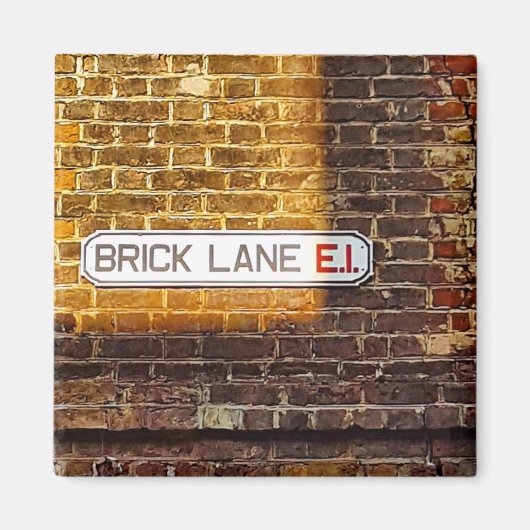 Aimant Londres - Brick Lane (Devant)