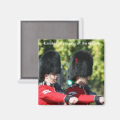 Aimant Londres Changement de garde (Recto/Verso)