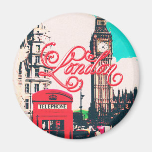 Aimant Londres photo Vintage