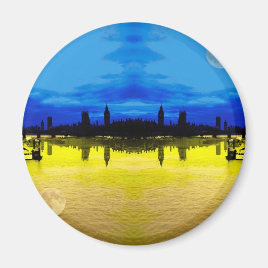 Aimant Londres Skyline (Devant)