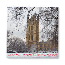 Londres - Westminster Palace No.2 (Fridge Magnet)