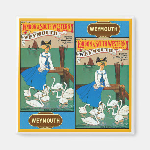 Aimant Londres Weymouth ferroviaire occidental du sud