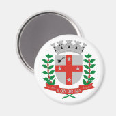 Aimant Londrina Parana, Brésil (Recto/Verso)