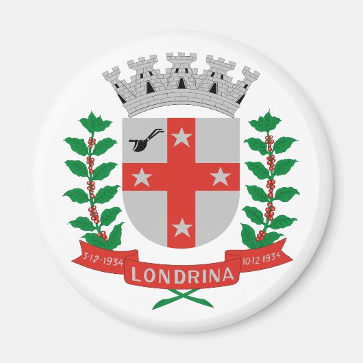 Aimant Londrina Parana, Brésil (Devant)