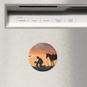 Aimant Lonesome Cowboy (In Situ (Lave-vaisselle))