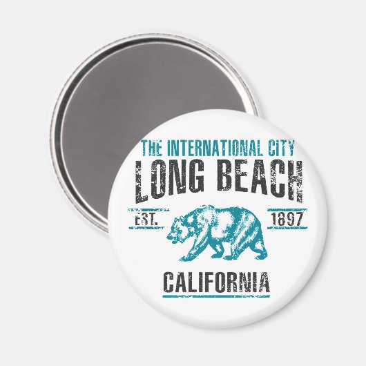 Aimant Long Beach (Recto/Verso)
