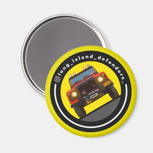 AIMANT LONG ISLAND DEFENDERS (Recto/Verso)