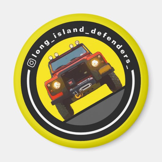 AIMANT LONG ISLAND DEFENDERS (Devant)