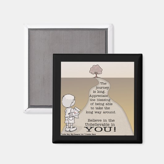 Aimant Long trajet (Recto/Verso)