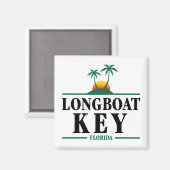 Aimant Longboat Key Floride (Recto/Verso)