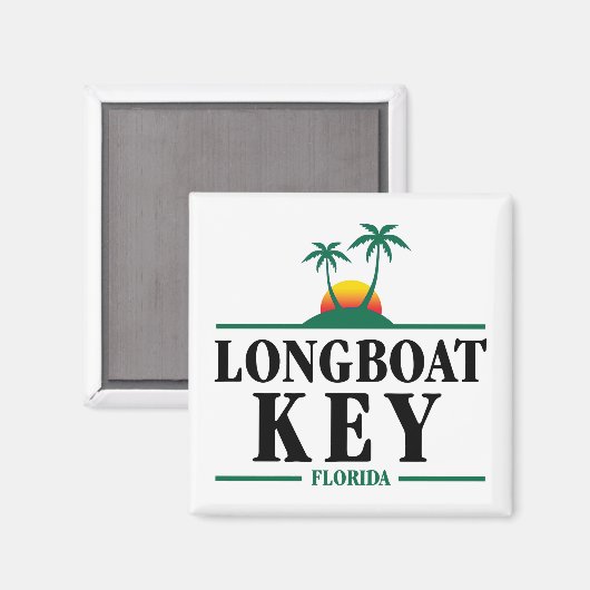 Aimant Longboat Key Floride (Recto/Verso)