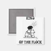 Aimant Longue Agneau Perdu : Le Roi De L'Aimant De Flocon (Recto/Verso)