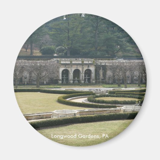 Aimant Longwood Gardens, PA (Devant)