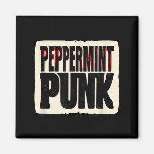 Aimant Look Cool Punk Peppermint pour garçons et filles
