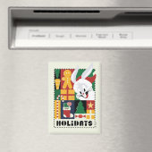Aimant LOONEY TUNES™ BUGS BUNNY™ Holidays Badge (In Situ (Lave-vaisselle))