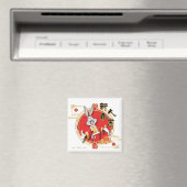 Aimant LOONEY TUNES™ | BUGS BUNNY™ Spring Fortune (In Situ (Lave-vaisselle))