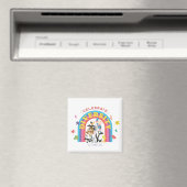 Aimant LOONEY TUNES™ - Celebrate Diversity Pride Arc-en-c (In Situ (Lave-vaisselle))