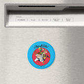 Aimant LOONEY TUNES™ "C'EST TOUS LES FOLKS™" Groupe Bulls (In Situ (Lave-vaisselle))