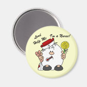 Aimant Lord Aidez-moi Je suis infirmière (Recto/Verso)