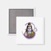 Aimant Lord Shiva Image (Recto/Verso)