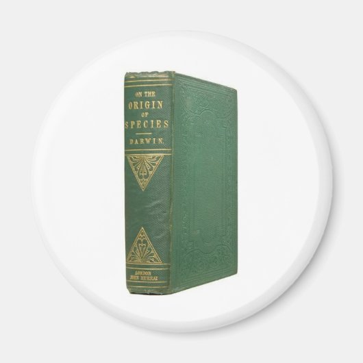 Aimant L'origine des espèces de Darwin (Devant)