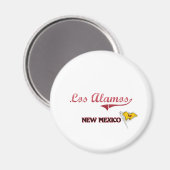 Aimant Los Alamos New Mexico City Classic (Recto/Verso)