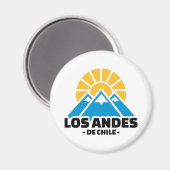 Aimant Los Andes de Chile (Recto/Verso)