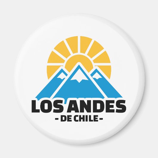 Aimant Los Andes de Chile (Devant)