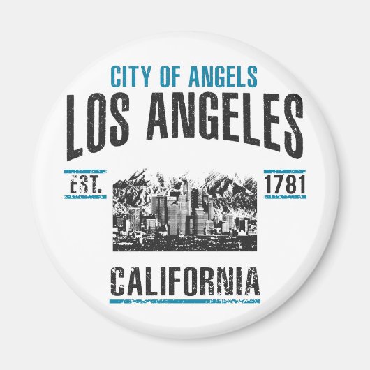 Aimant Los Angeles (Devant)