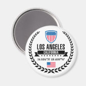 Aimant Los Angeles (Recto/Verso)