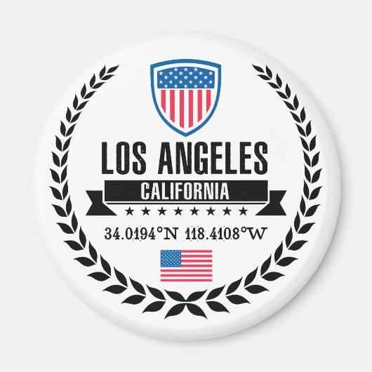 Aimant Los Angeles (Devant)