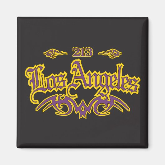Aimant Los Angeles 213 (Devant)