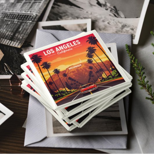 Aimant Los Angeles vintage Californie