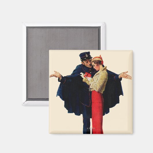 Aimant Lost à Paris (Recto/Verso)