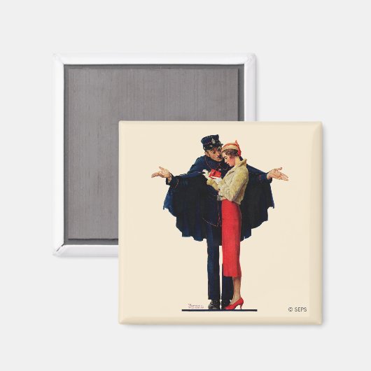 Aimant Lost à Paris (Recto/Verso)