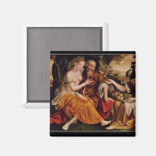 Aimant Lot et ses filles, c.1565 (Recto/Verso)