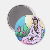 Aimant Lotus (Recto/Verso)