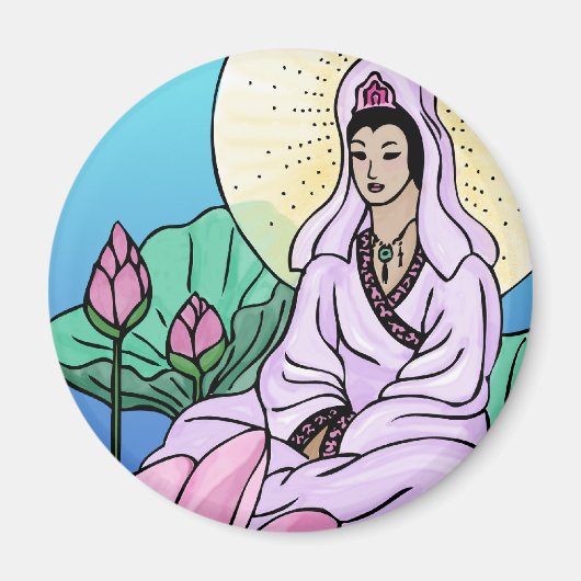 Aimant Lotus (Devant)