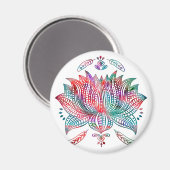 Aimant lotus (Recto/Verso)