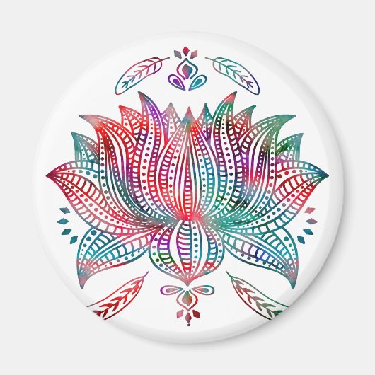 Aimant lotus (Devant)